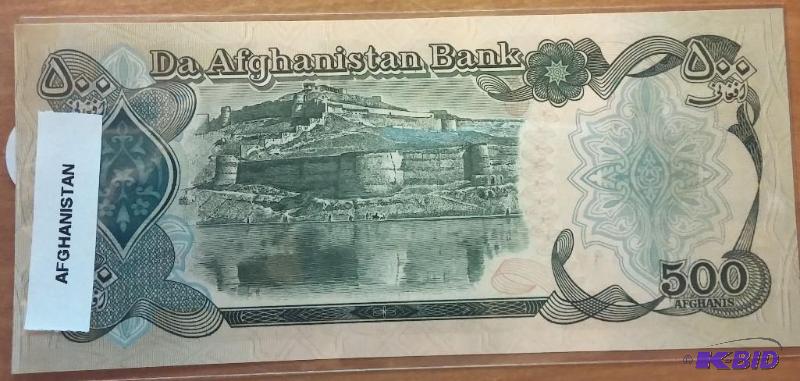 lot 15 image: Foreign Note Afghanistan...