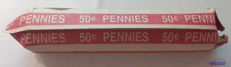 lot 150 image: Roll of Wheat Cents dates vary 1909...