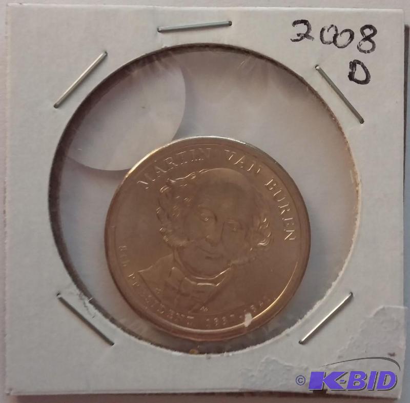 lot 63 image: 2008 D Martin Van Buren Presidentio...