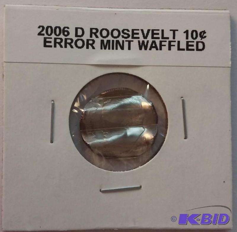 lot 69 image: 2006 D Roosevelt Dime Ten Cent Coin...