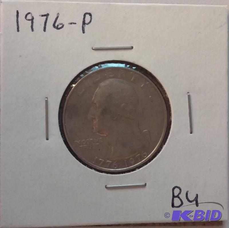 lot 74 image: 1976 P Washington Quarter Dollar Co...