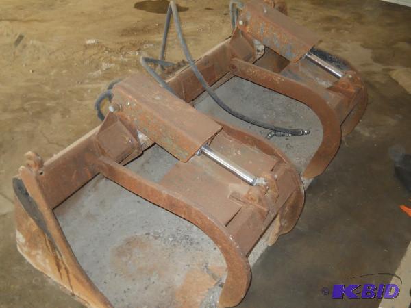 Hydraulic Grapple Bucket with dual ...