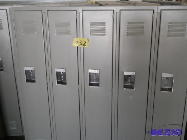 5 Bank locker set. Measures 5 W x ...