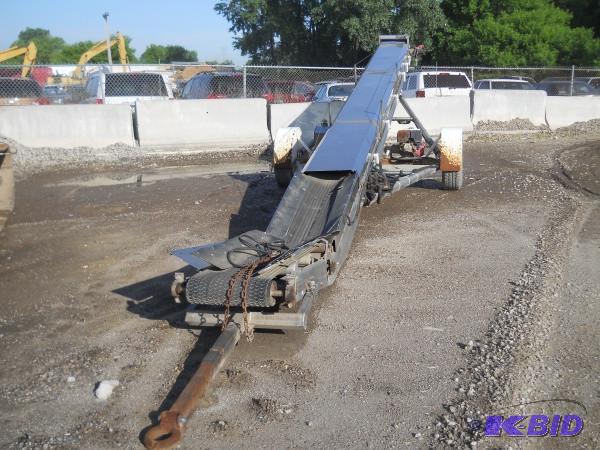 Stainless steel conveyor with Honda...