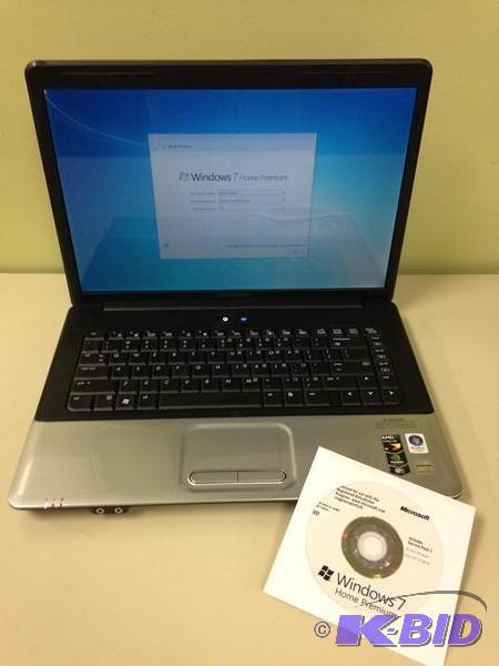lot 1 image: HP Compaq CQ50 Personal Laptop Oper...