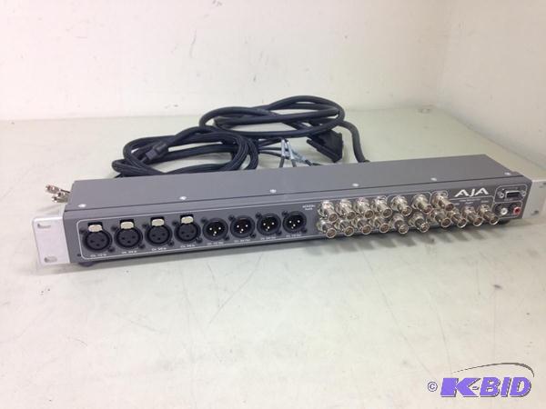 lot 16 image: Lot of (2) AJA K3-Box Breakout Box ...
