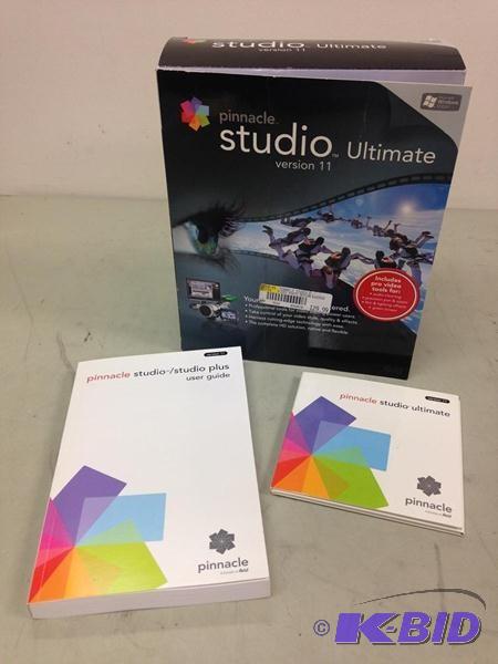 lot 20 image: Pinnacle Studio Ultimate Version 11...