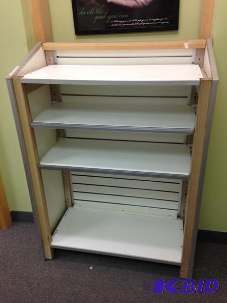 lot 21 image: Lot of (3) Shelving Units Each uni...