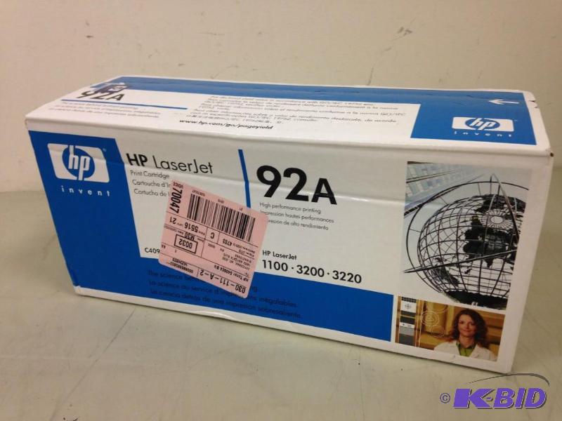 lot 26 image: NEW Genuine HP LaserJet 92A Print C...