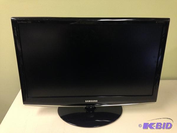 lot 5 image: Samsung 23" Widescreen LCD HD ...