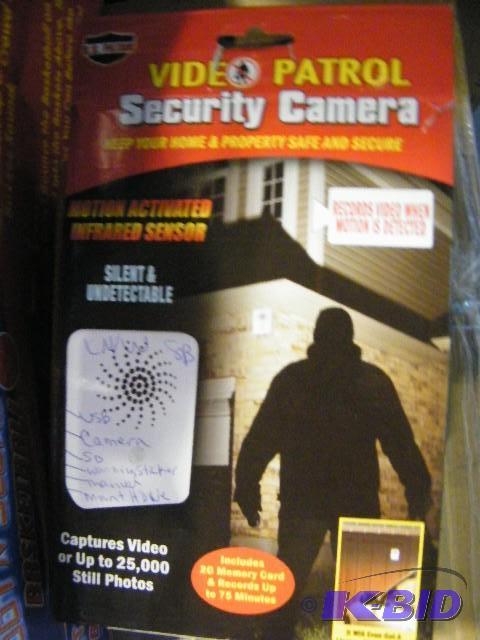 US Patrol Video Security Camera - C...