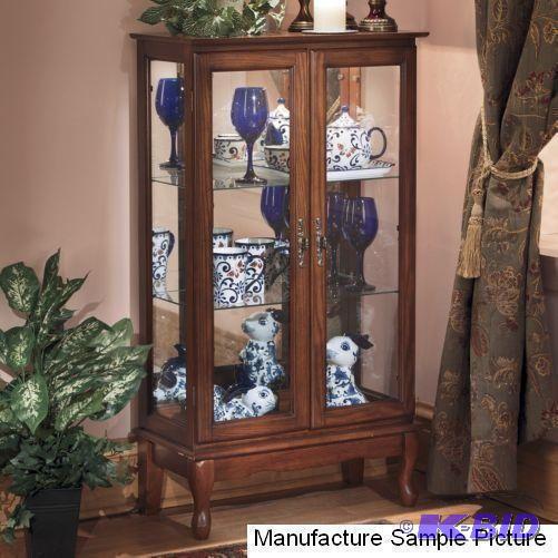 Two Door Lighted Cabinet - This two...