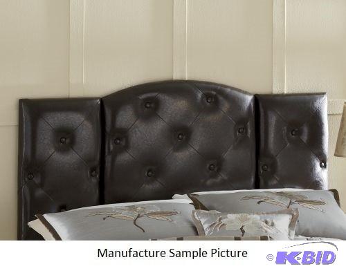 Brown Like Leather Tufted Wall Moun...