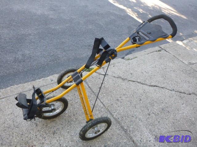 lot 119 image: Sun Mountain 3 Wheel Golf Cart with...
