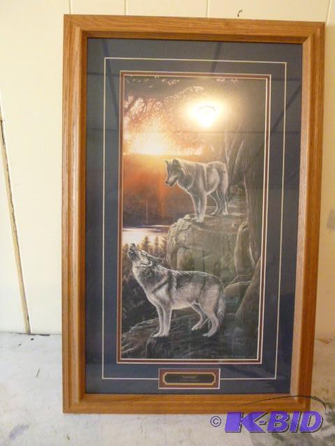 lot 135 image: &quotSerenade" Framed Print b...