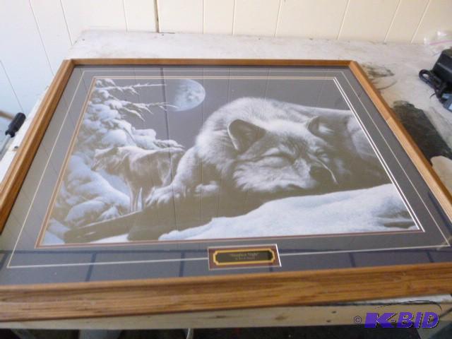 lot 142 image: &quotSleepless Night" Framed ...