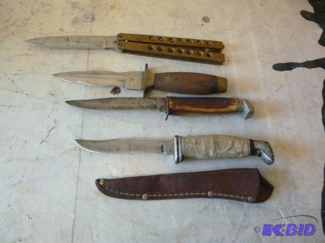 lot 37 image: Miscellaneous Knives...