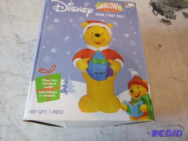 lot 70 image: Disney Airblown Inflatable Winnie t...