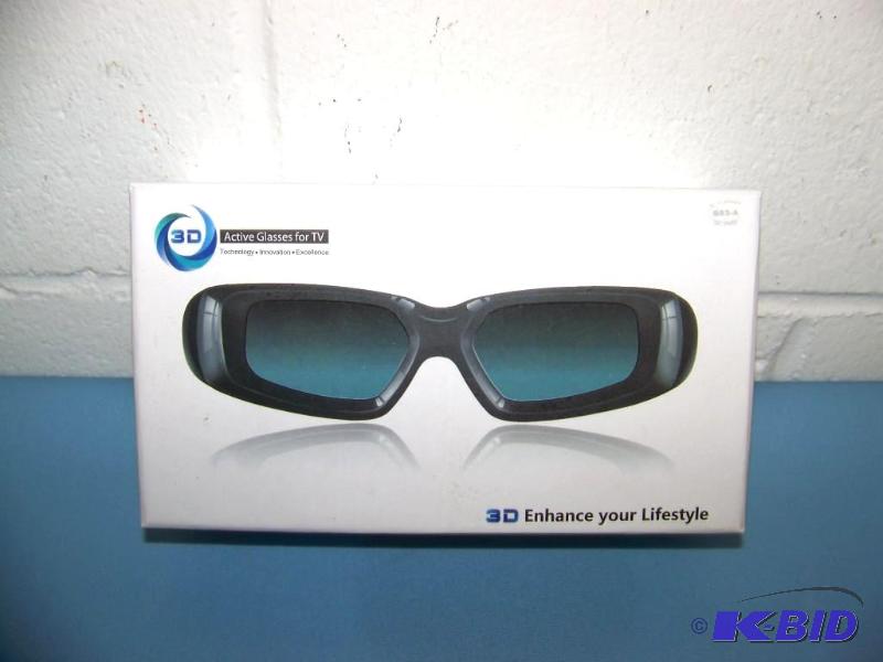 lot 20 image: 3D Active Glasses for TV