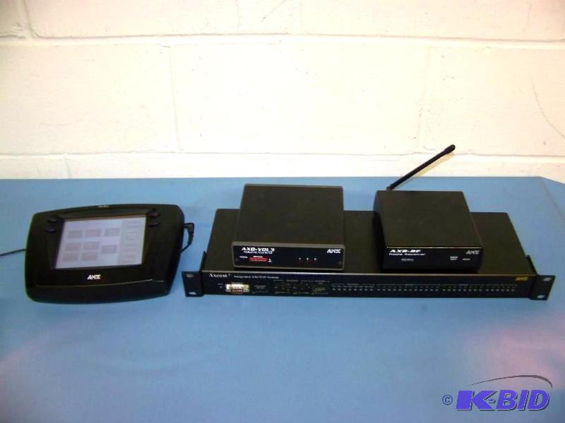 lot 36 image: AMX Controls, Receivers and Touchscreen