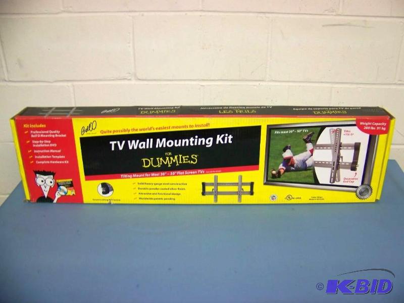 lot 6 image: TV Wall Mounting Kit for Dummies