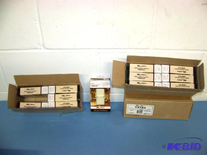 lot 60 image: (18) Elan, Slider Volume Control, Trim Kits