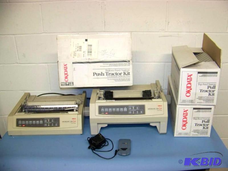 lot 65 image: Okidata, 9-Pin Printers and Accessories lot