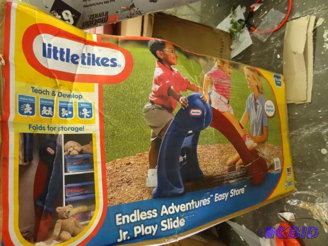 lot 123 image: Little Tikes JR play slide...
