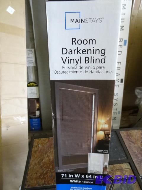 lot 14 image: 3 main stays room darkening vinyl b...