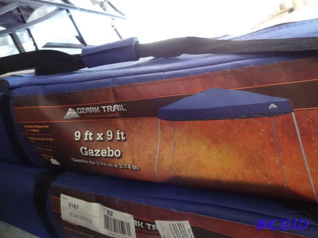 lot 151 image: 9 x 9 gazebo. Ozark trail...