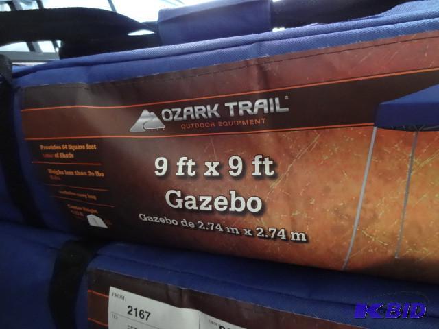 lot 152 image: 9 x 9 gazebo. Ozark trail...
