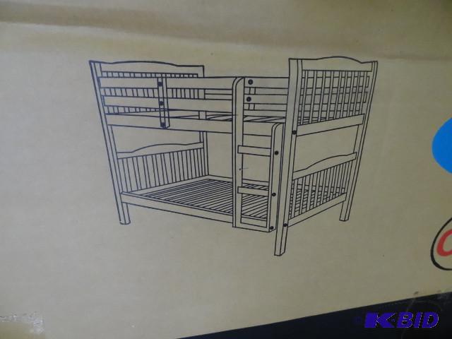 lot 162 image: Ethan home lady Mahogany bunk bed h...