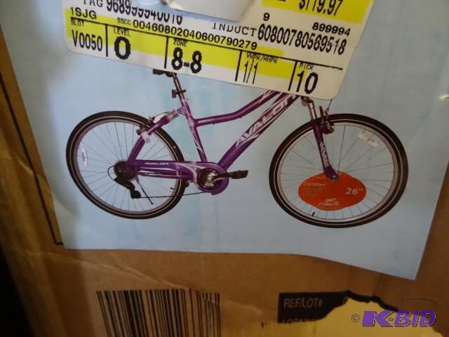 lot 173 image: Next 26" L avalon purple bike....
