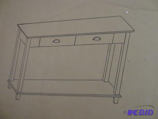 lot 174 image: Better homes cheery finish console ...