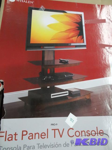 lot 213 image: Whalen flat panel TV console. Pro-9...