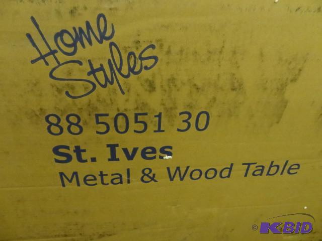 lot 228 image: Home styles 88505130. St Ives metal...