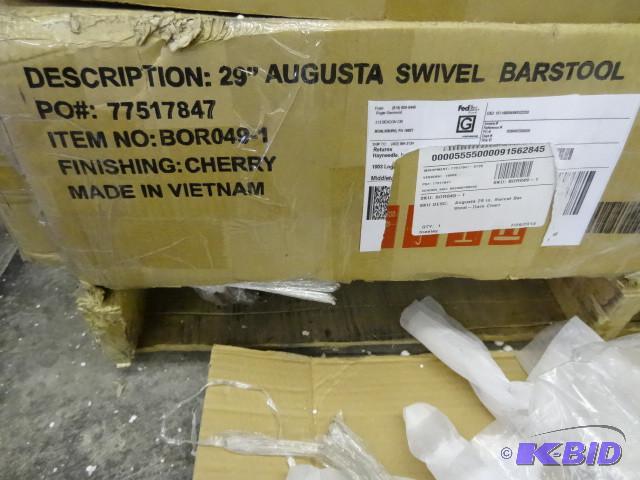 lot 235 image: Augusta 24" swivel counter sto...