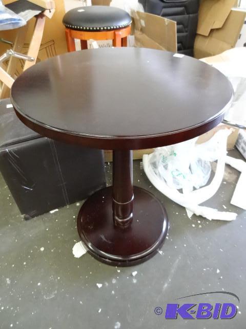 lot 24 image: Powell pedesatl table. New. 741530T...