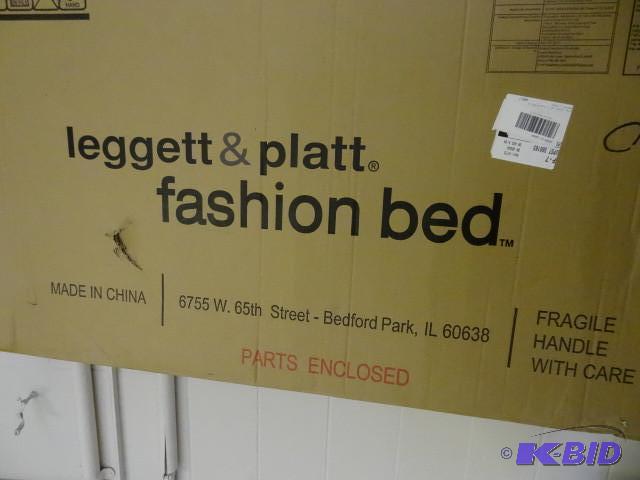 lot 245 image: Legett and Platt fashion bed...