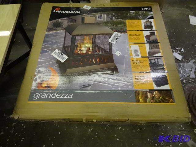 lot 268 image: Landmann 24915 outdoor fire pit...