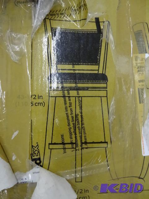 lot 288 image: Boraam 29" bristol leather swi...