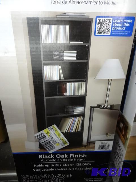 lot 58 image: Main stays media storage tower. Bla...