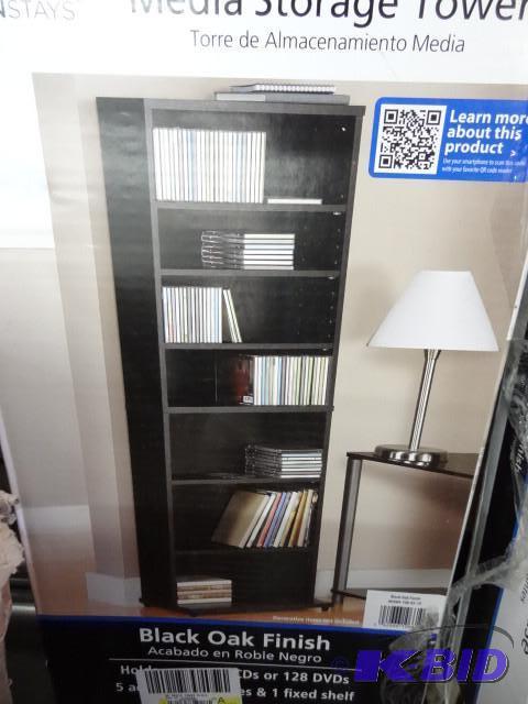 lot 59 image: Main stays media storage tower. Bla...