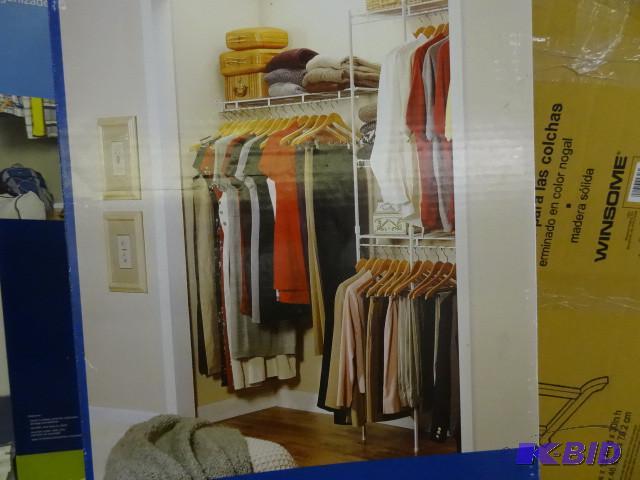lot 66 image: Closet maid 5 - 8 closet organize...