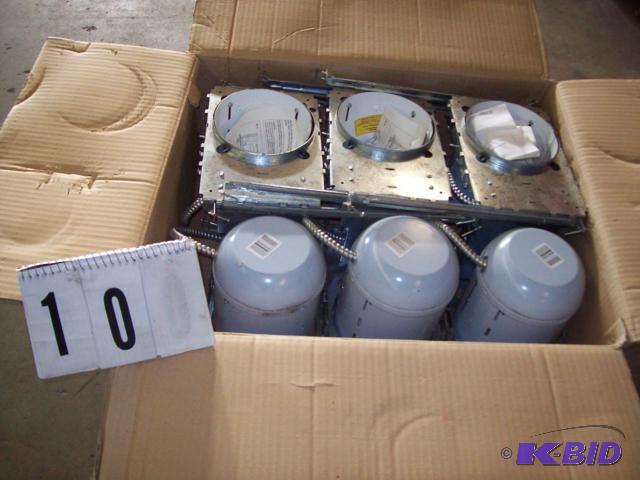 lot 10 image: (6) Angelo Lighting Recessed Light Housings