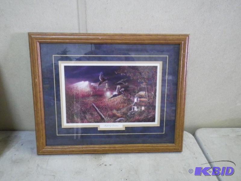 lot 108 image: Field of Dreams print...