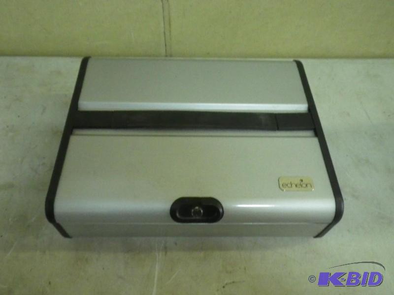 lot 97 image: portable cash box...