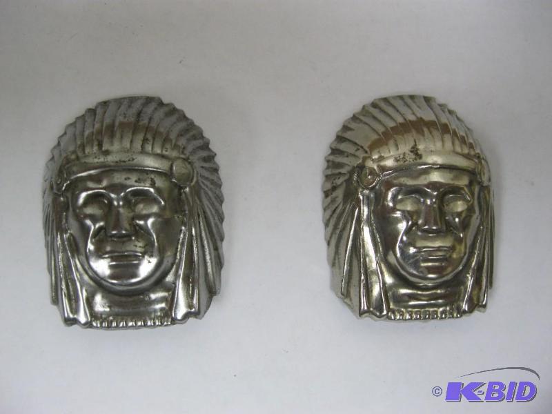 lot 159 image: Vintage Indian Chief&nbspTin Choco...