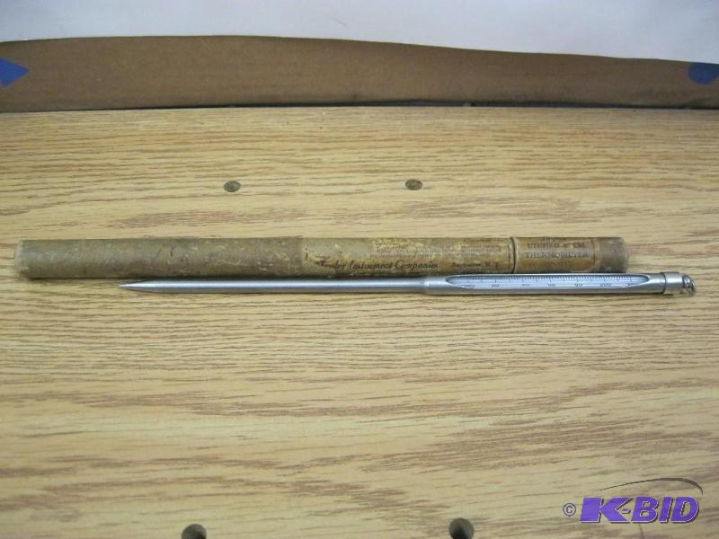 lot 168 image: Vintage Armored Taylor Etched Stem ...