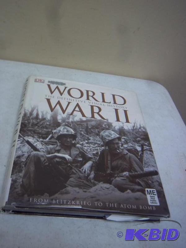 lot 207 image: World War II Hardcover Book...